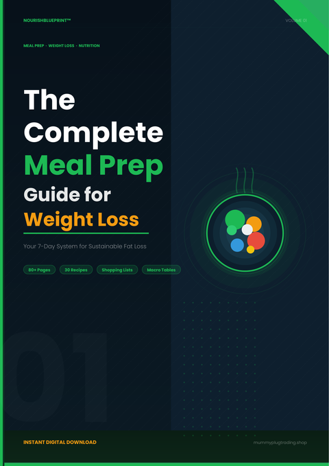 The Complete Meal Prep Guide for Weight Loss (PDF eBook)